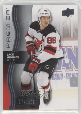 2023-24 Upper Deck Premier 74/299 Jack Hughes #49 0z0v