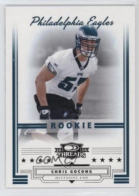 2006 Donruss Threads Retail Black 77/250 Chris Gocong #225 Rookie RC 10k8