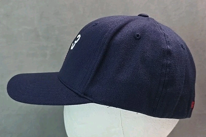 Company 3 Sombrero Video Producción C O 3 Mezcla Lana Ajuste Elástico S/M Azul Bordado Foto 2 de 4