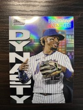 2022 Topps Stadium Club Francisco Lindor Dynasty Chrome Insert #8A NY Mets