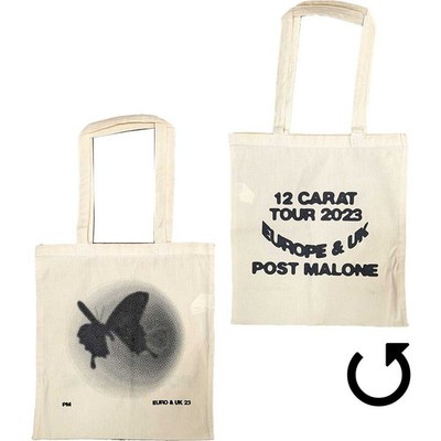 Post Malone Tote Bag: Spotlight 2023 Tour (Back Print & Ex-Tour) OFFICIAL NEU