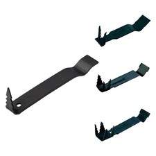 ARPIONE PER INFISSI n. 2 punte - mm 135 x 25 x sp. 2- 20 kg  - BricoGo