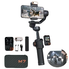 iSteady M7 Gimbal Stabilizer for Smartphone, 3-Axis Phone Gimbal, Gimbal Stab...