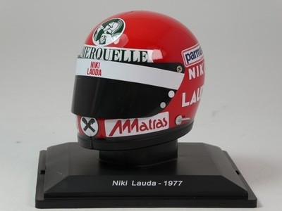Spark Helm Niki Lauda F1 Ferrari Weltmeister 1977 1/5 SPARKED184