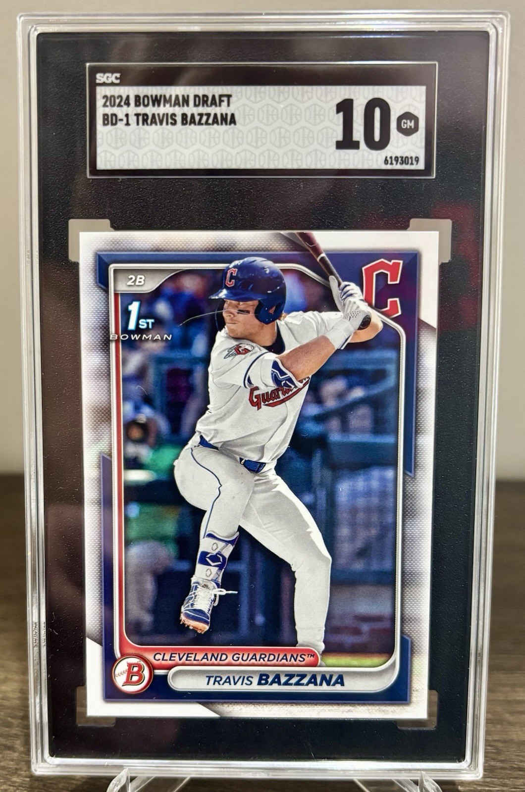 2024 Bowman Draft Travis Bazzana 1st Bowman #BD-1 SGC GEM MINT 10