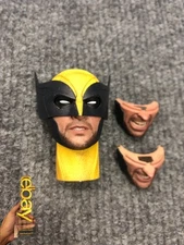 1/6 Hot Toys MMS754 Deadpool & Wolverine Hugh Jackman Head Mask for Figure