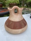 Vintage Native American Navajo Pottery Wedding Vase John C. Whiterock Kokopelly — photo 1