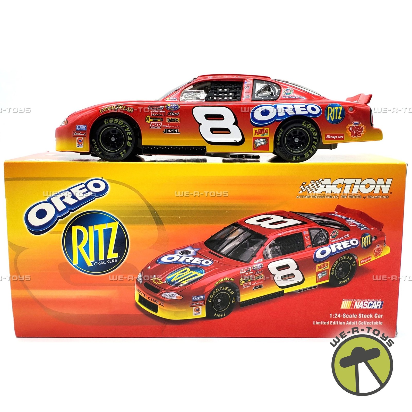 NASCAR Dale Earnhardt Jr. #8 Ritz/Oreo Vehicle 2003 Action Collectibles New