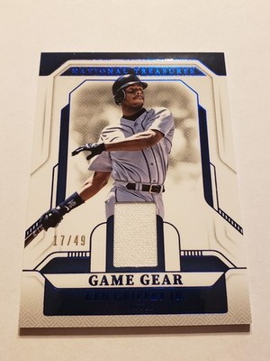17/49 Ken Griffey Jr 2025 Panini National Treasures Game Gear #GGS-KG