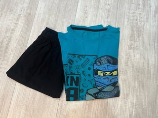 Jungen Pyjama Kurz Sommer Shorty Lego Ninjago Gr. 146/152