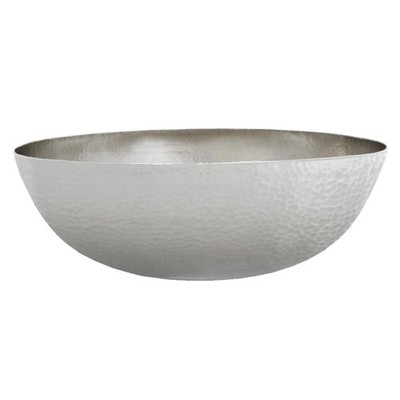 Native Trails CPS69 Nickel Maestro Oval 17-1/4'' Copper Vessel Bathroom Sink