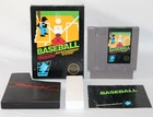 Baseball NES Nintendo Complete CIB! Very Good Condition! 5 Screw Hangtab! Rare!