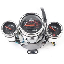 Motorcycle Digital Speedometer, Stainless Steel Universal Tachometer...