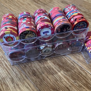 Vintage Casino Chip Lot of Over 300 Chips Vegas Trump AC Biloxi Reno New Orleans