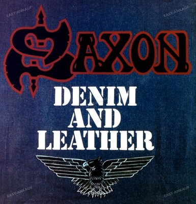 Saxon - Denim And Leather LP (VG+) '