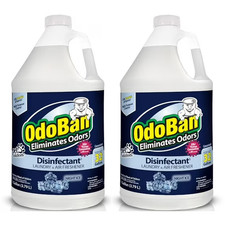 OdoBan Disinfectant Concentrate and Odor Eliminator, 2 Gallons, Night Ice Scent