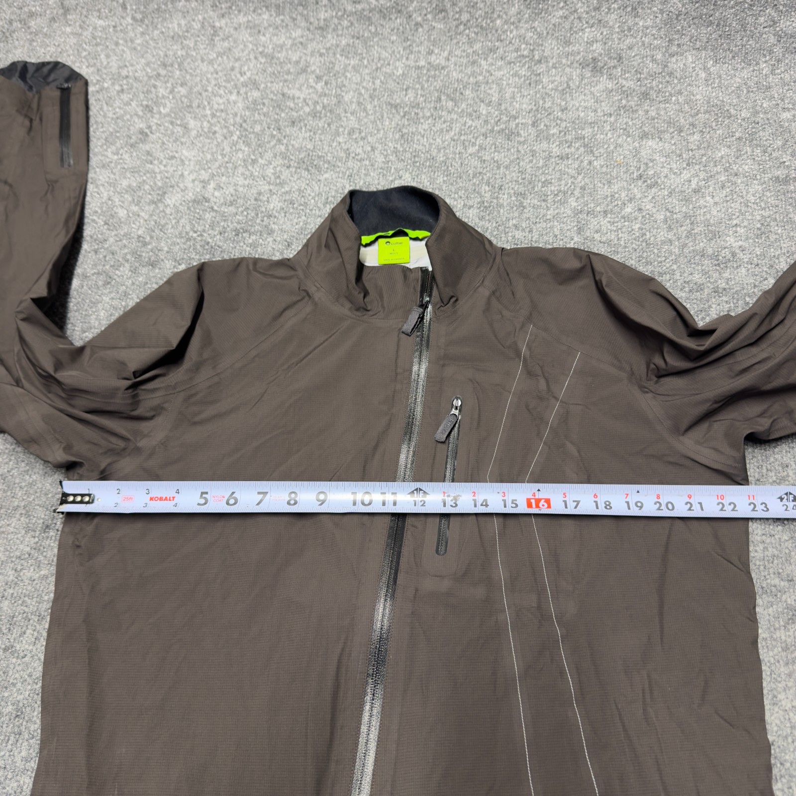 Cutter Cyclical eVent Shell Jacket Dark Brown Lig… - image 9