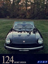 Catalogue Brochure Fiat  124 Spider 1977 USA