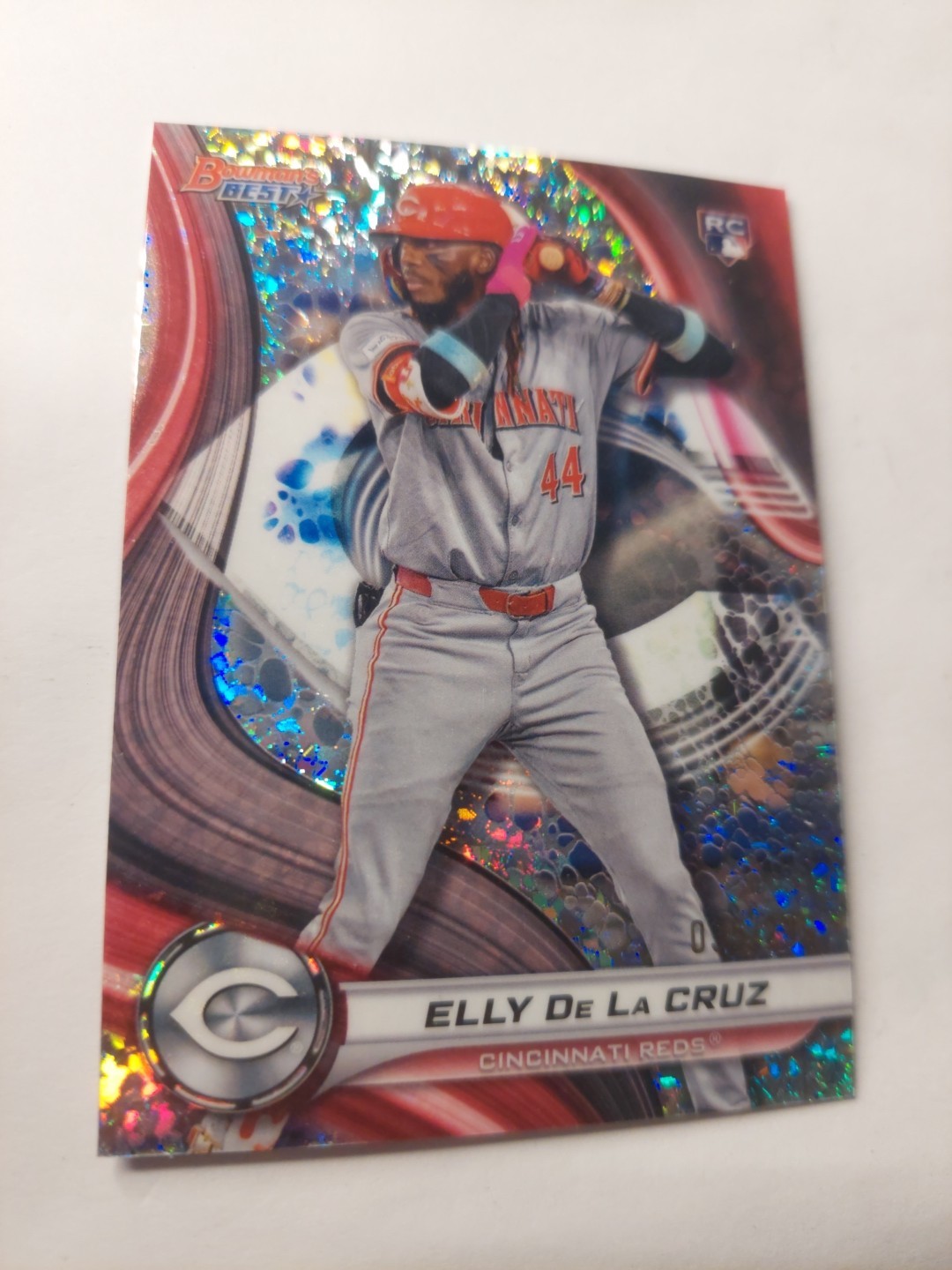 ELLY DE LA CRUZ 2024 BOWMAN'S BEST ROOKIE MINI DIAMOND REDS RC /299