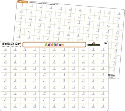 Teacher Created Resources Addition Learning Mat