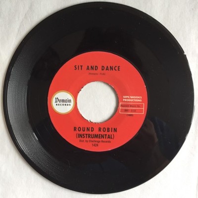 Round Robin   I'm The Wolf Man / Sit and Dance 7'', 45 RPM, Reissue