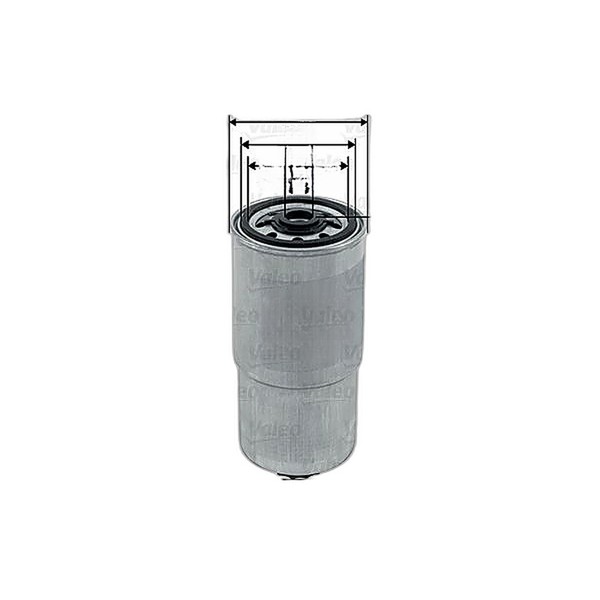 Kraftstofffilter Anschraubfilter Ø 85 Mm Valeo FüR U.A. Fiat Multipla-image