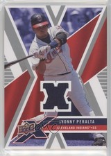 2008 Upper Deck X Memorabilia Jhonny Peralta #UDXM-JP 1rl6