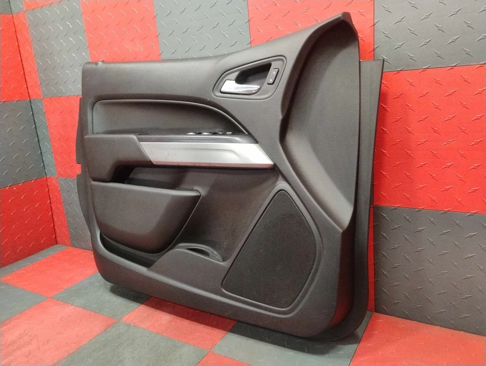 Chevrolet Colorado LH 2015-2022 panel interior de la puerta delantera del conductor negro-H2U Foto 3 de 4