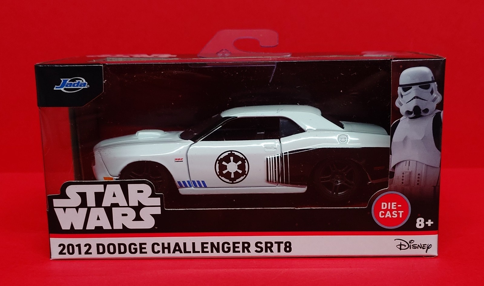 Jada Star Wars Storm Trooper 2012 Dodge Challenger SRT8