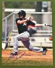 AUSTIN DEAN AUTOGRAPHED SIGNED 8X10 PHOTO MIAMI MARLINS