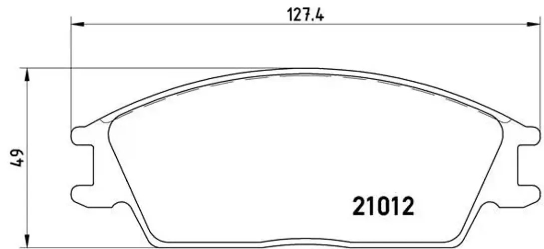 Fits BREMBO P 30 001 Brake Pad Set, Disc Brake ⭐UK Stock⭐ - Image 2