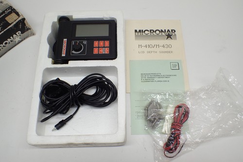 Micronar M410 LCD Depth Sounder Open Box - Picture 2 of 4