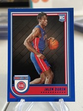 2022-23 Panini Hoops Jalen Duren Blue Border RC