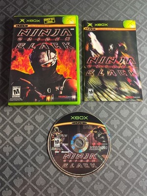 Ninja Gaiden Black (Xbox, 2005) – Complete CIB w/ Manual – TESTED