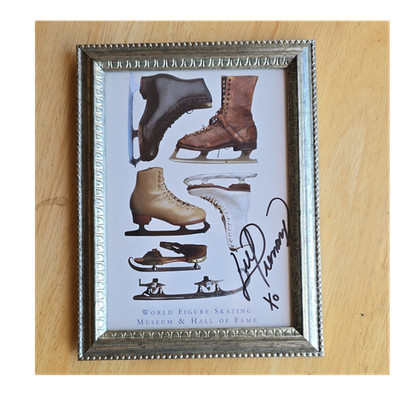 World Figure Skating Museum Postcard Signed by Jill Trenary, 1988 Olympic Skater