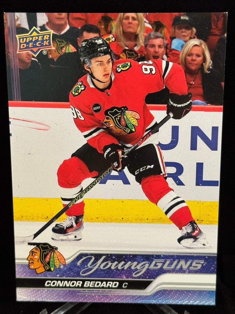 2023-24 Upper Deck Series 2 - Young Guns OVERSIZE Connor Bedard #451 (RC)