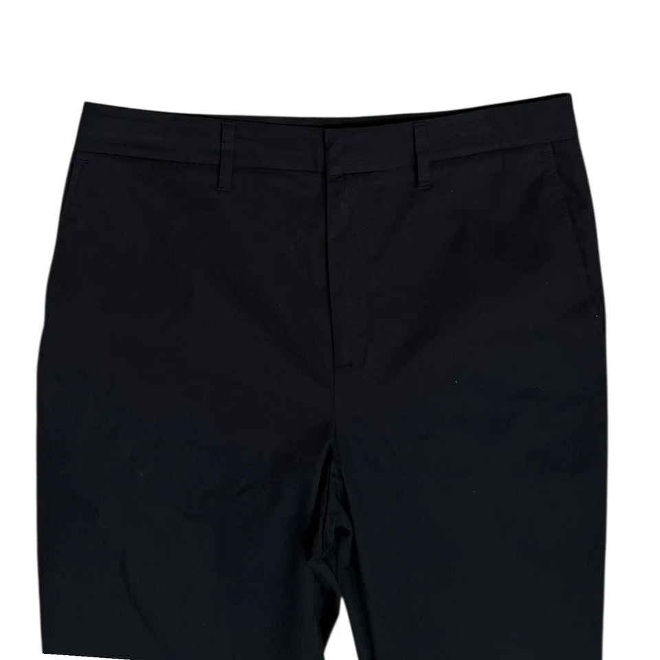 Pantalones al Tobillo Jenni Kayne Negros Talla 10 Ligeros Mezcla Algodón Pantalón Foto 2 de 4