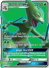Sceptile GX (Full Art, #196/214) - Holofoil SM - Lost Thunder LP Pokemon on eBay