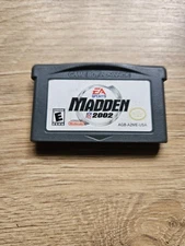 Madden NFL 2002 Game Boy Advance Authentic Nintendo GBA Preowned No Box