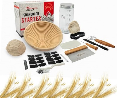 Sourdough Starter Kit - Sourdough Bread Baking Supplies - Bread Making Tools Inc
