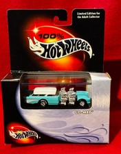 100% Hotwheels Blue & White Go-Mad Black Box 1/64 Scale No.01/2002