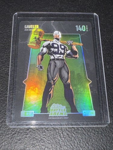 2026 Bo Jackson Battle Arena `Griffey Set` Gaveler Battle Foil Glow BF-62