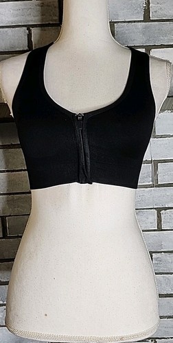 Avia Medium Support Zip-Front Sports Bra, Women's & Women's Plus