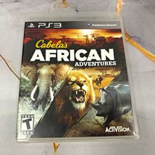 Sony PlayStation 3 Cabela's African Adventures Manual T-Teen NTSC-U/C 2010