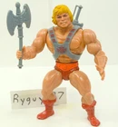 MOTU, He-Man, Masters of the Universe, vintage, ax, sword, original, figure