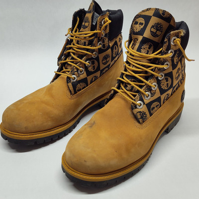 Timberland boots size 9 US Camel Suede A7459 Classic Patchwork 6