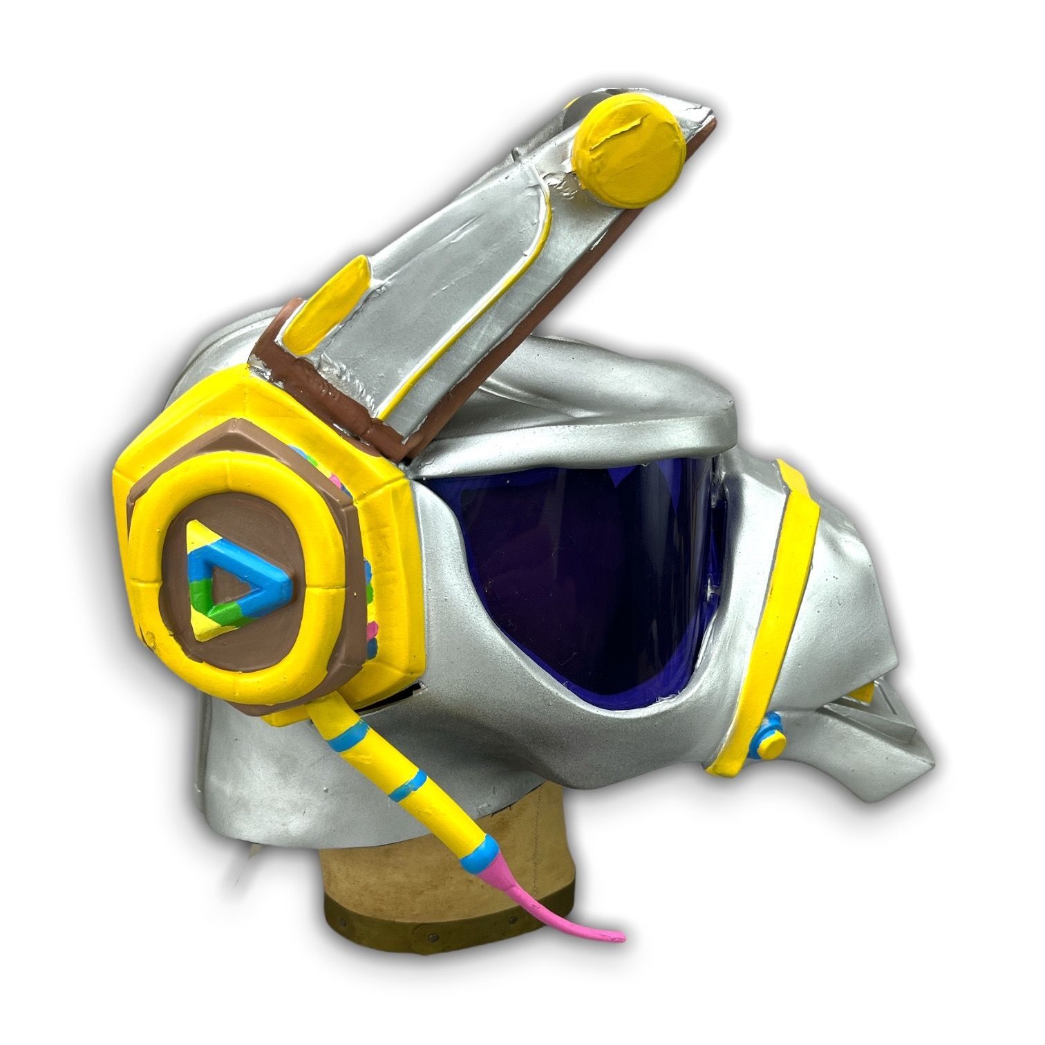 Fortnite DJ Yonder Latex Mask Cosplay Halloween Cost… Gem