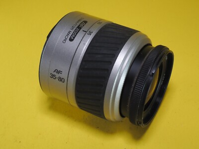 35-80mm f4.0-5.6 minolta maxxum AF zoom lens also works with SONY Alpha