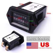 Dc12v 36v 24v Truck Tractor Diesel Outboard Engine Hour Meter For Boat Car Truck