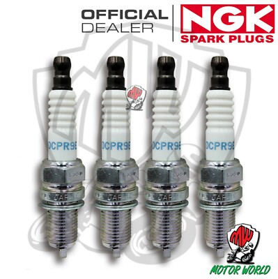 Kit 4 Zündkerzen Spark Plug NGK DCPR9E